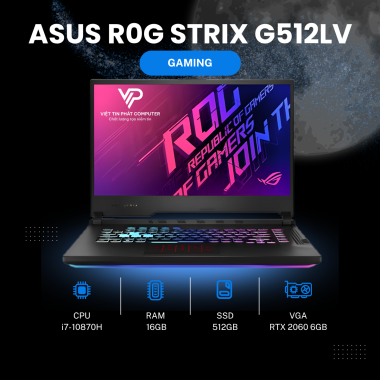 Asus R0G Strix G512LV i7 10870H | 16GB | 512GB | RTX2060 | 15.6