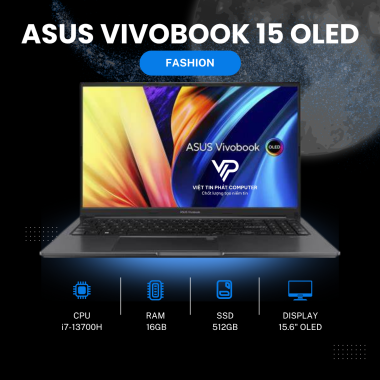 ASUS Vivobook 15 OLED A1505VA i7-13700H RAM 16GB DDR4 SSD 512GB 15.6
