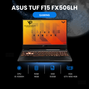 ASUS TUF GAMING F15 FX506LH i5-10300H | 16GB | 512GB | GTX 1650 4GB | 15.6