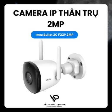 CAMERA IP THÂN TRỤ IMOU BULLET 2C F22P 2MP