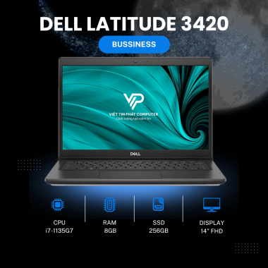 DELL LATITUDE 3420 i7-1165G7 | 8GB | 256GB | 14