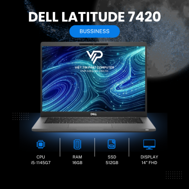 DELL LATITUDE 7420 I5-1145G7 RAM 16G SSD 512G 14