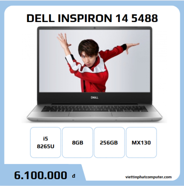 DELL INSPIRON 14 5488 | i5-8265U | 8GB | 256GB | 14