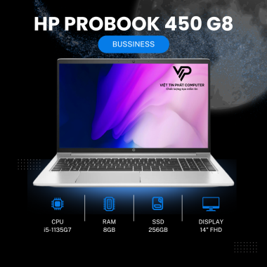 HP PROBOOK 450 G8 i5-1135G7 RAM 8GB SSD 256GB 15.6