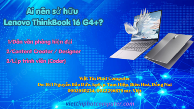 [Like New] Lennovo ThinkBook 16 G4+Intel core i5 - 12500H /Ram 16G/ SSD 512G / RTX2050 4G/ Màn hình16