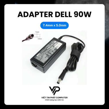 ADAPTER DELL 90W (7.4mm x 5.0mm)