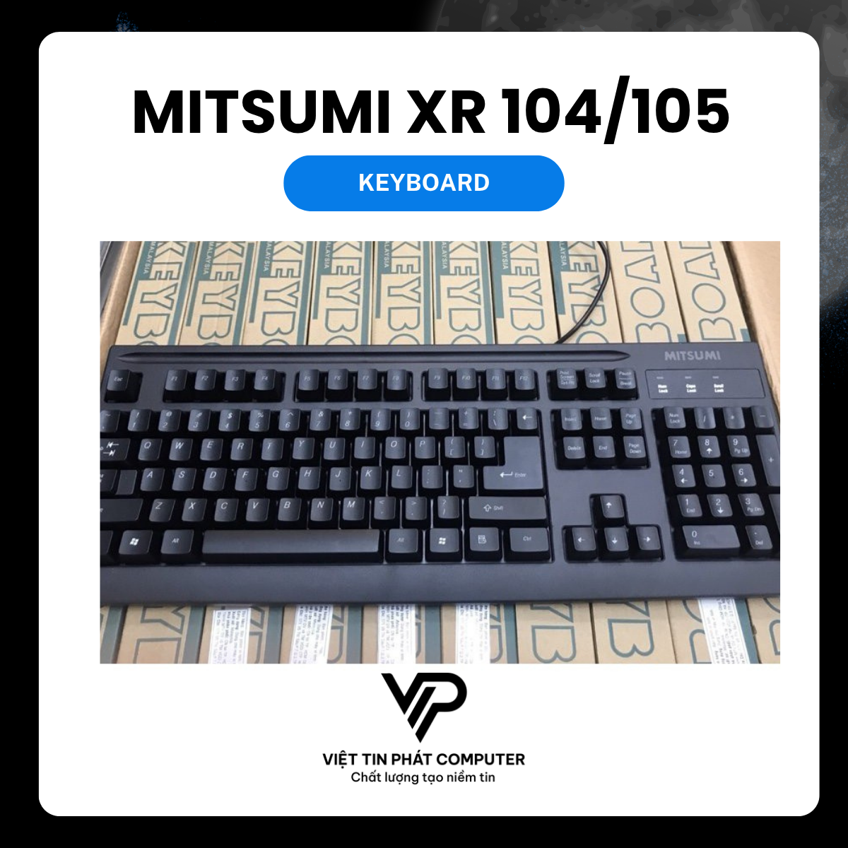KEYBOARD MITSUMI XR 104/105