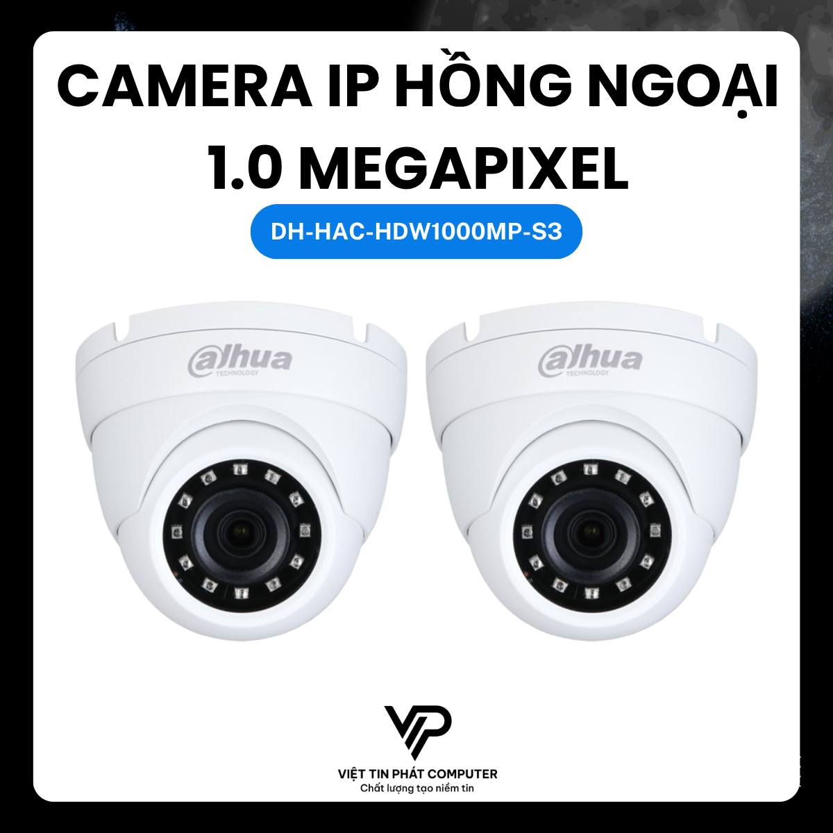 CAMERA  HỒNG NGOẠI DAHUA DH-HAC-HDW1000MP-S3