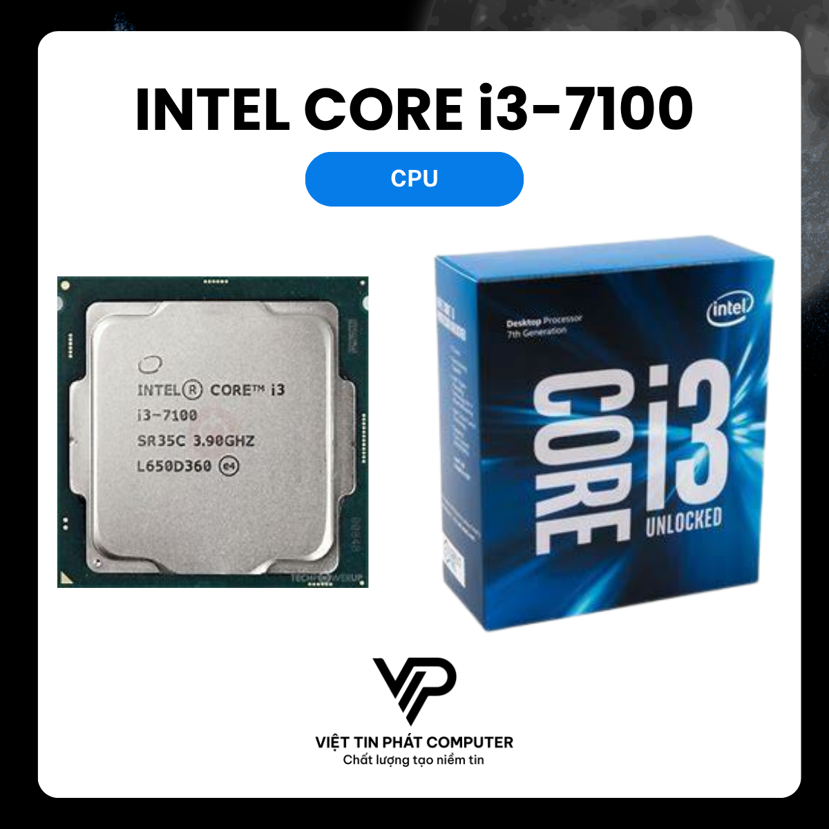 CPU INTEL CORE i3-7100