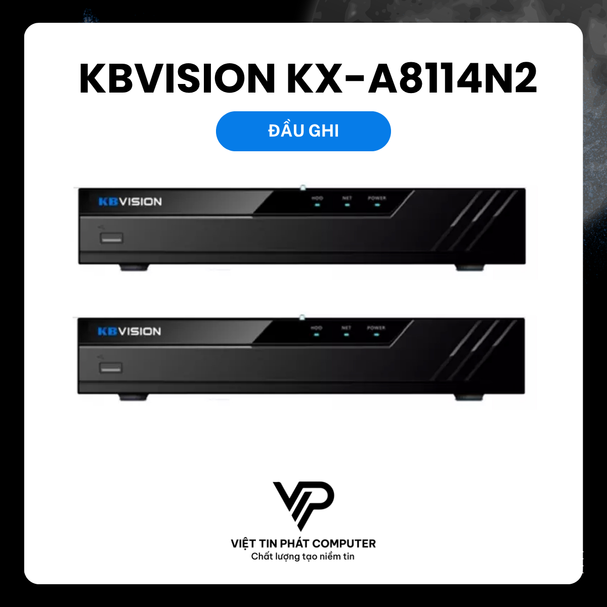 ĐẦU GHI IP 4 KÊNH KBVISION KX-A8114N2