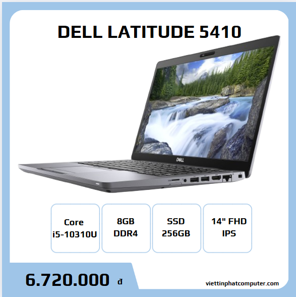 DELL LATITUDE 5410 i5-10310U RAM 8G SSD 256G 14