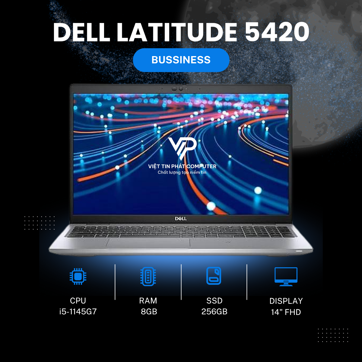DELL LATITUDE 5420 i5-1145G7 RAM 8G SSD 256G 14