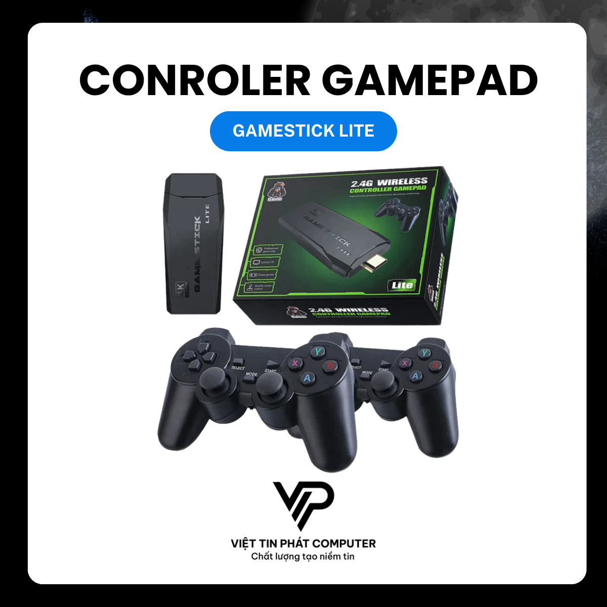 GAMESTICK LITE 2.4G WIRELESS  GAMEPAD I125207