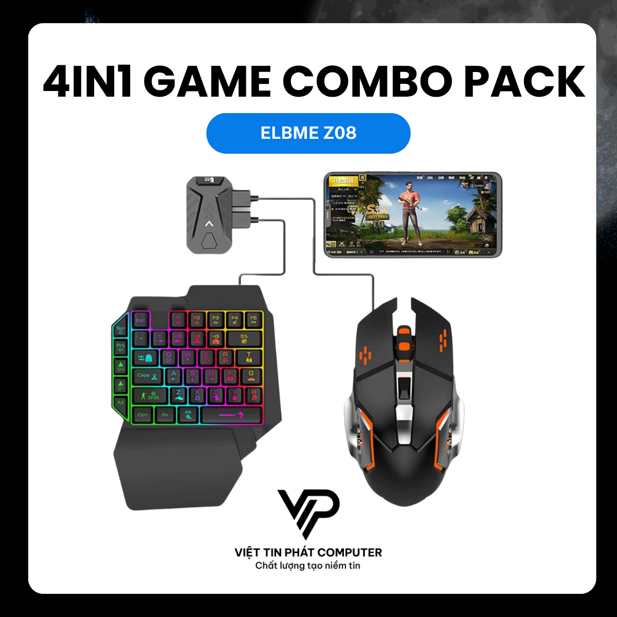 ELBME Z08 4IN1 GAME COMBO PACK