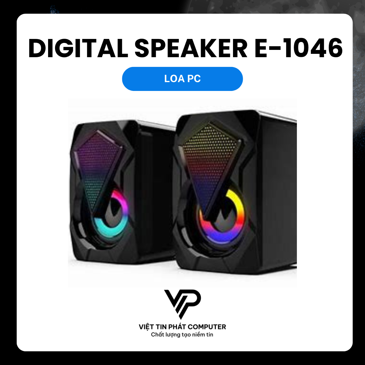 LOA PC MINI DIGITAL SPEAKER E-1046