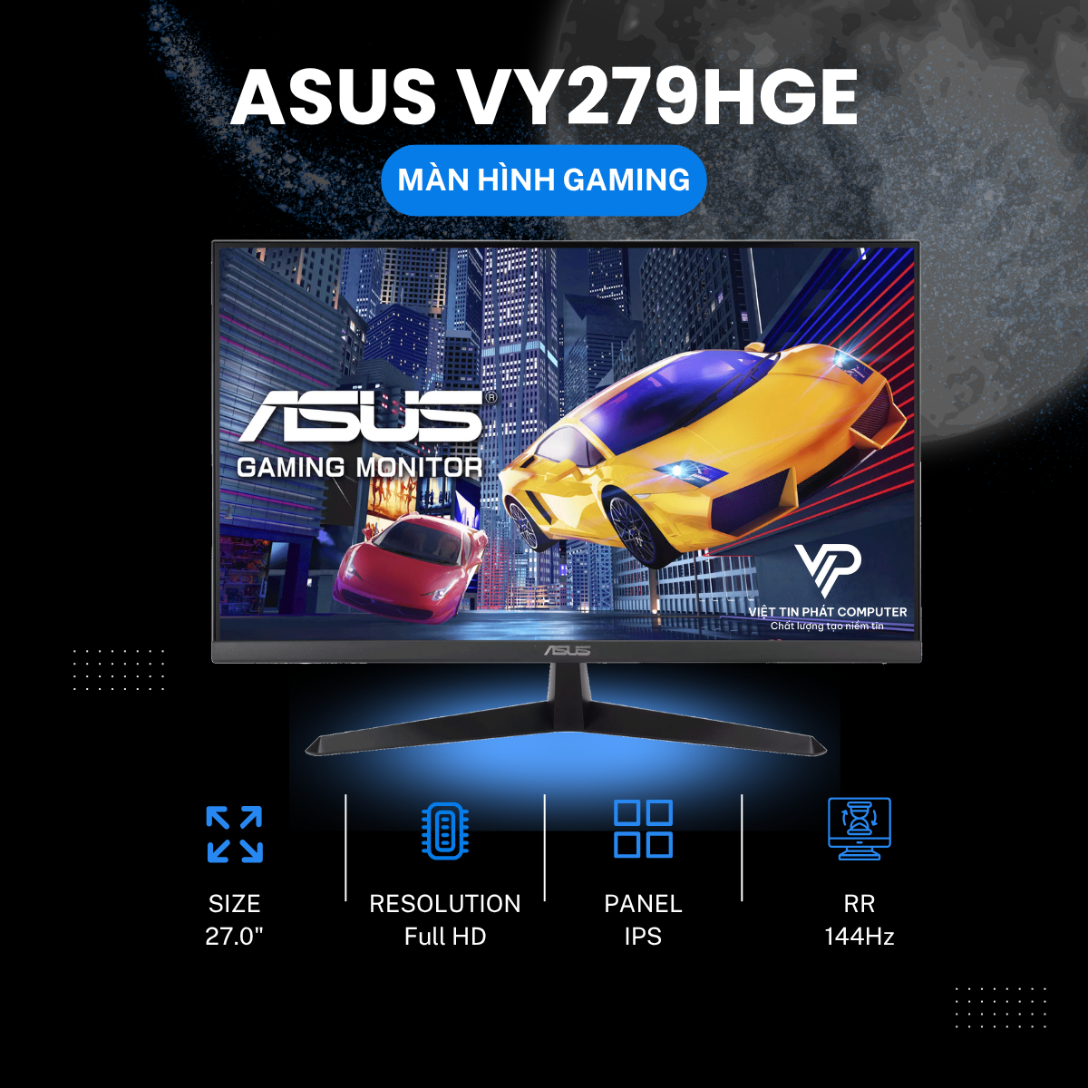 Monitor ASUS VY279HGE 27