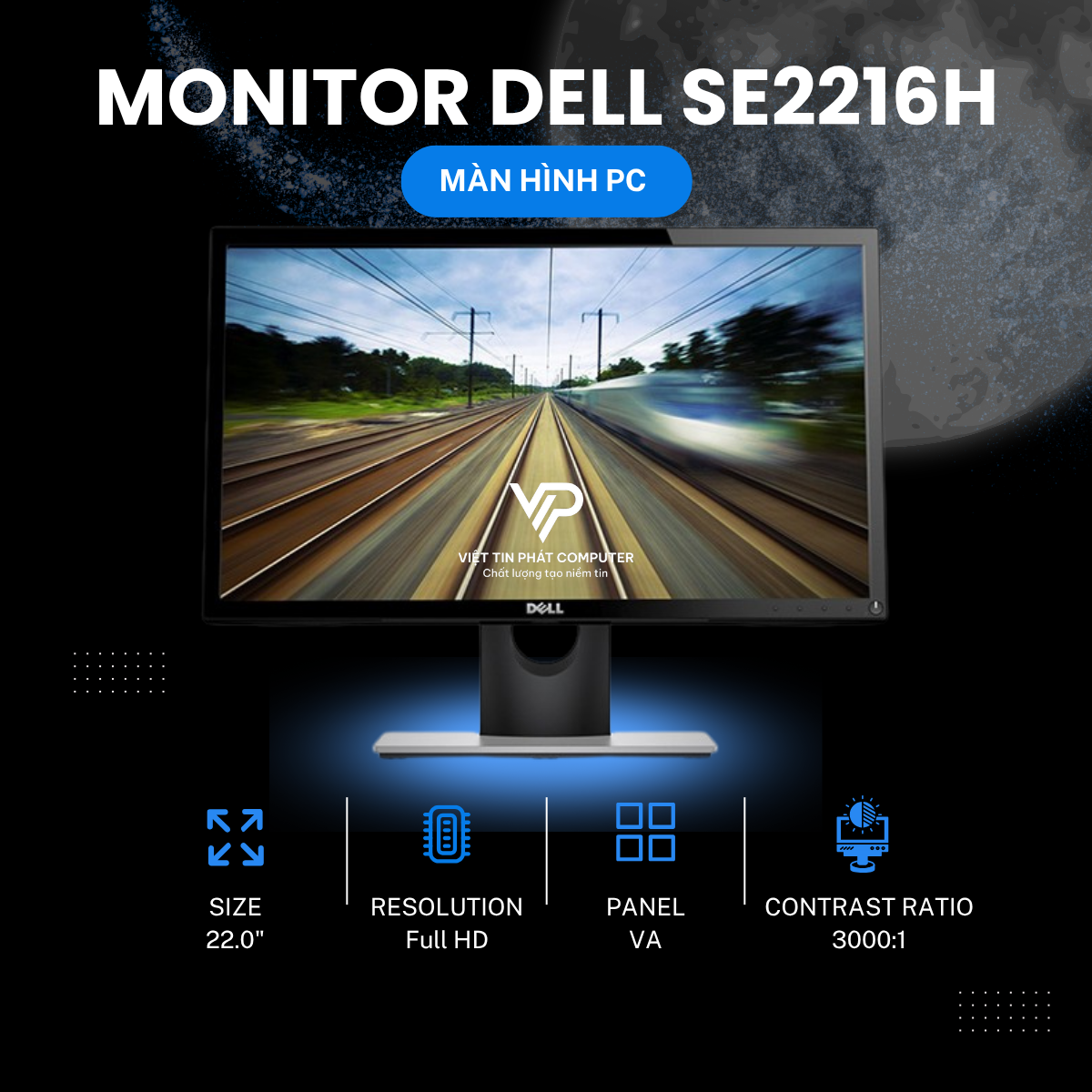 Màn Hình Dell SE2216H 22 inch Full HD 60Hz