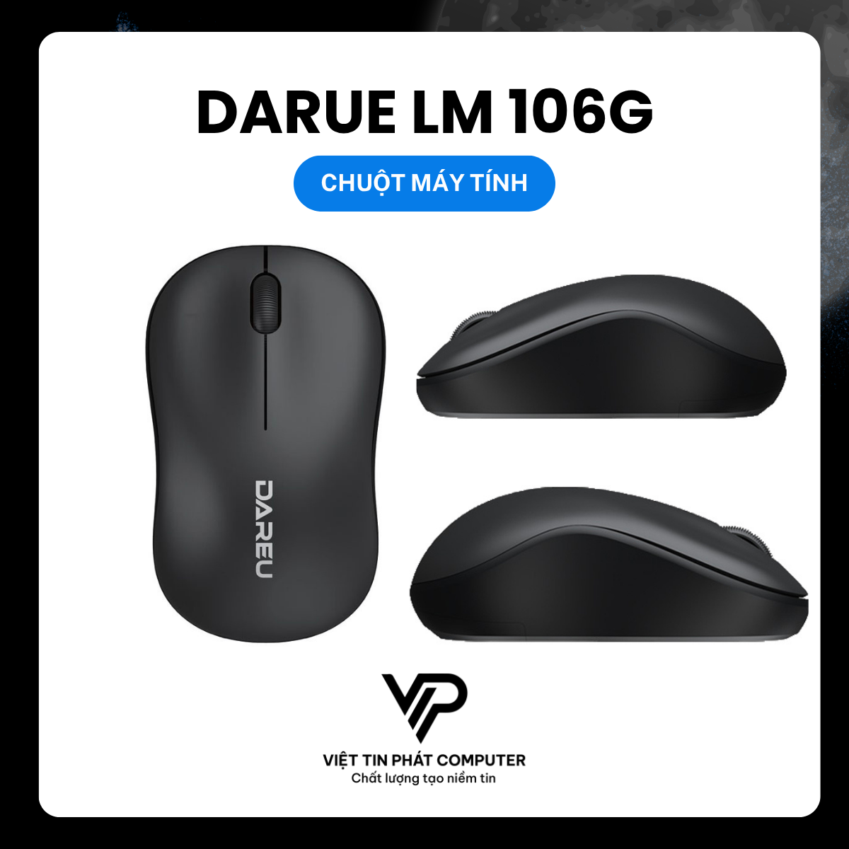 CHUỘT KHÔNG DÂY DARUE LM106G
