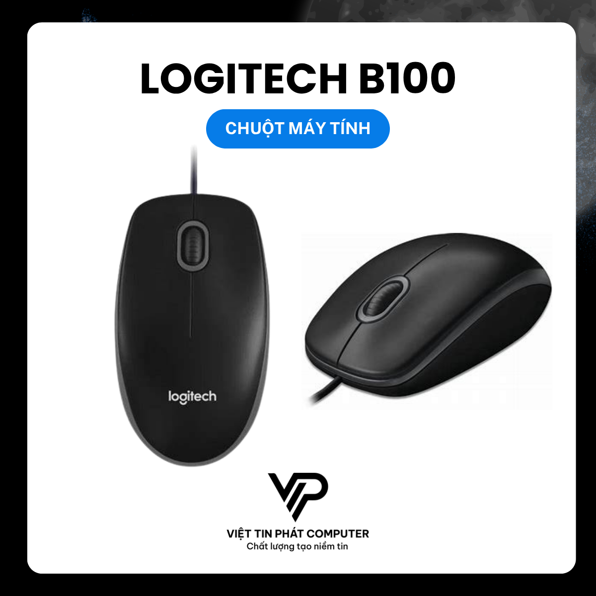 CHUỘT CÓ DÂY LOGITECH B100