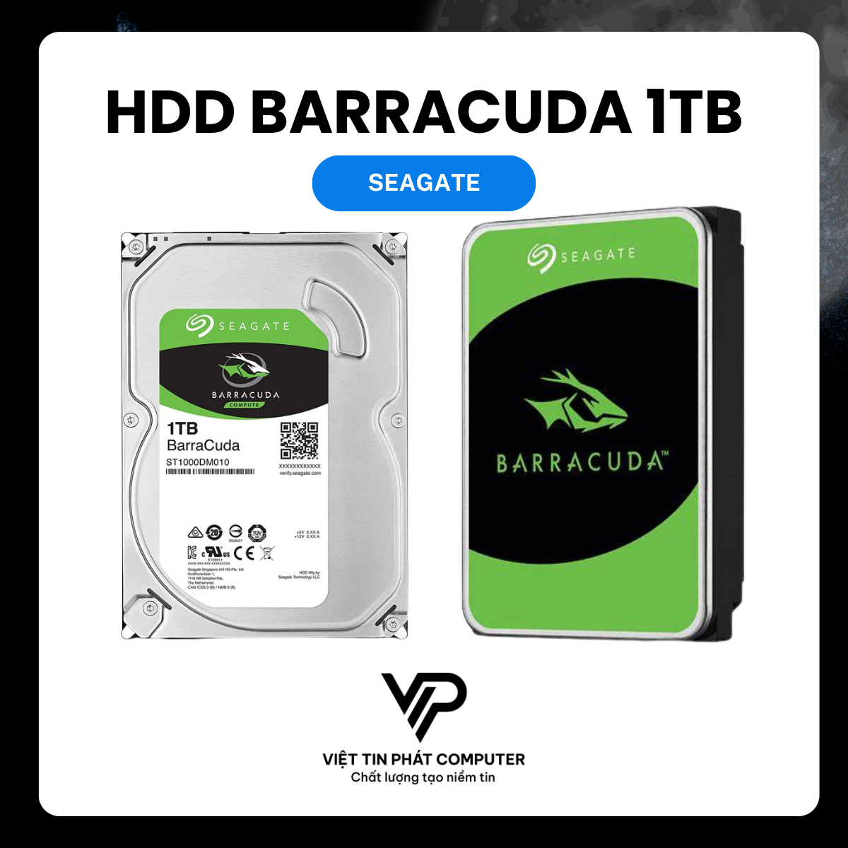 HDD SEAGATE BARRACUDA 1TB ST1000DM014