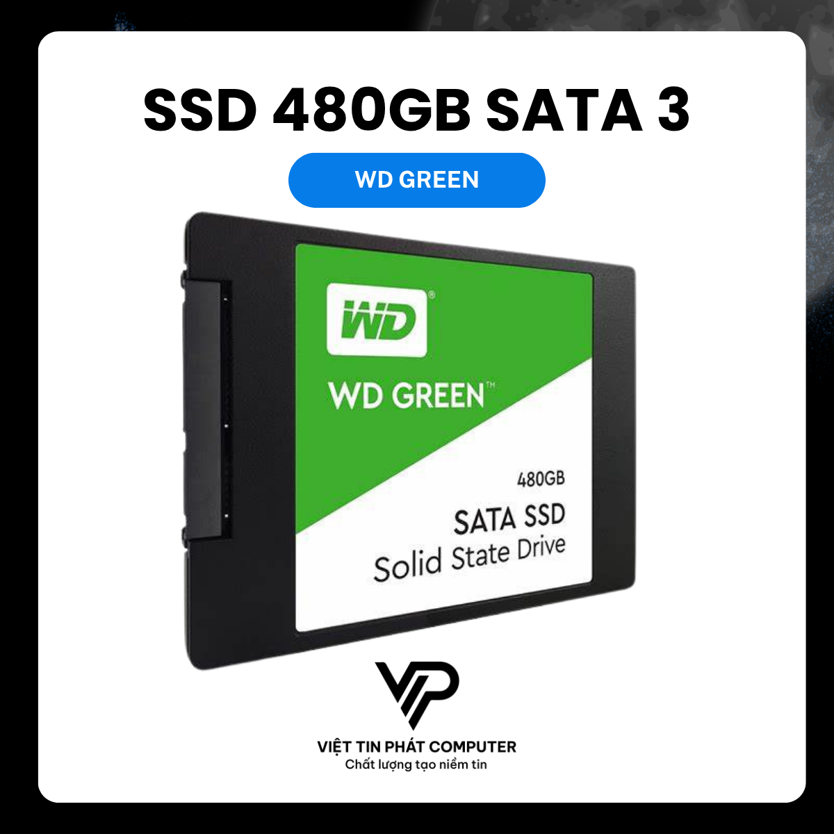 SSD WESTERN DIGITAL GREEN 480GB 2.5