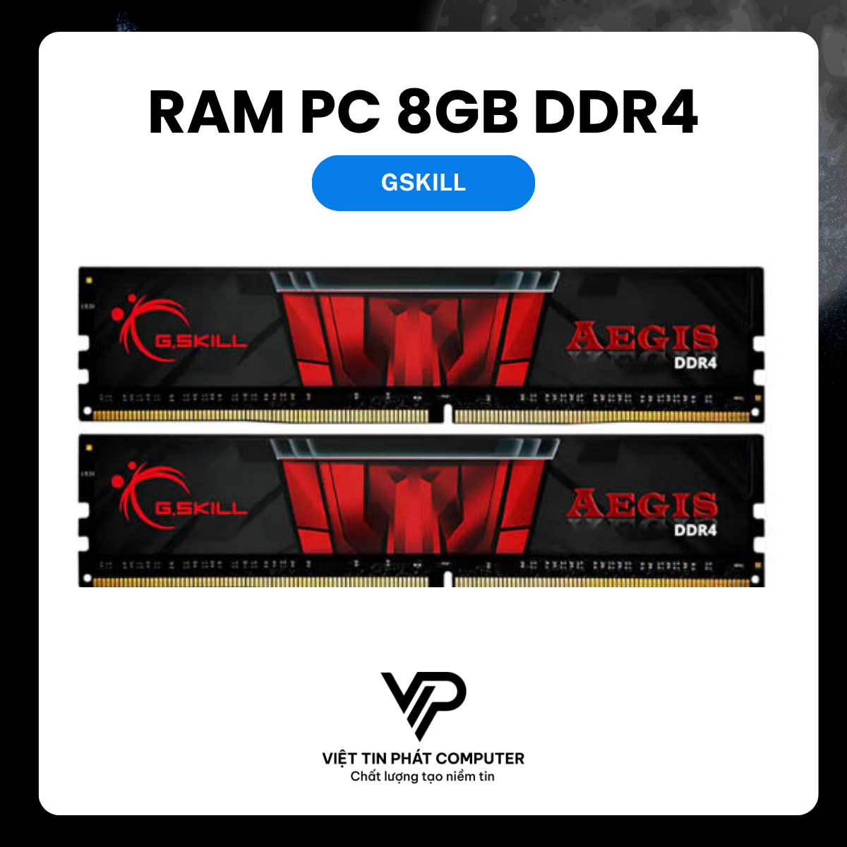 RAM PC GSKILL 8GB 2666MHz