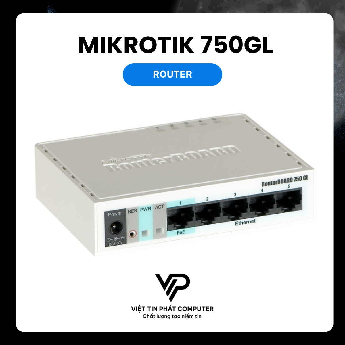ROUTER MIKROTIK 750GL