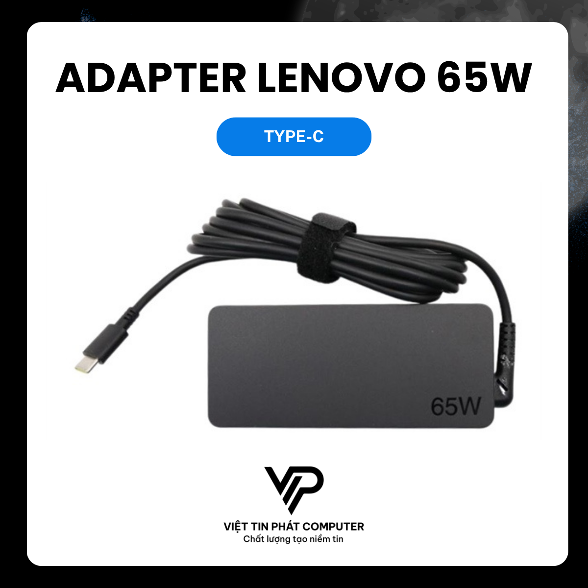ADAPTER LENOVO 65W TYPE-C